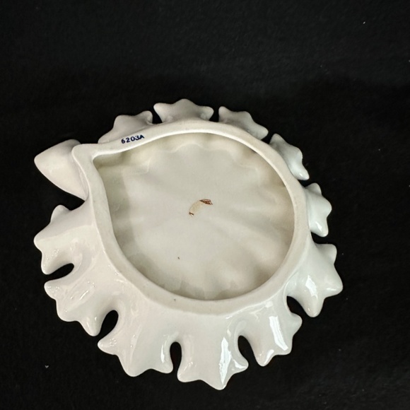 Vintage Lenwile China, Ardalt Japan Verithin! Leaf design dish. - Picture 4 of 5